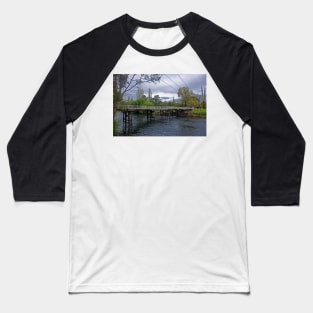 Tumut River NSW and All Saints Anglican Church Baseball T-Shirt